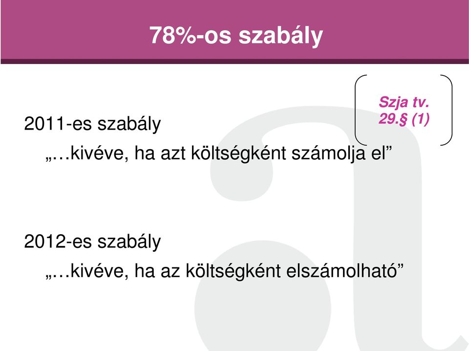 el Szja tv. 29.