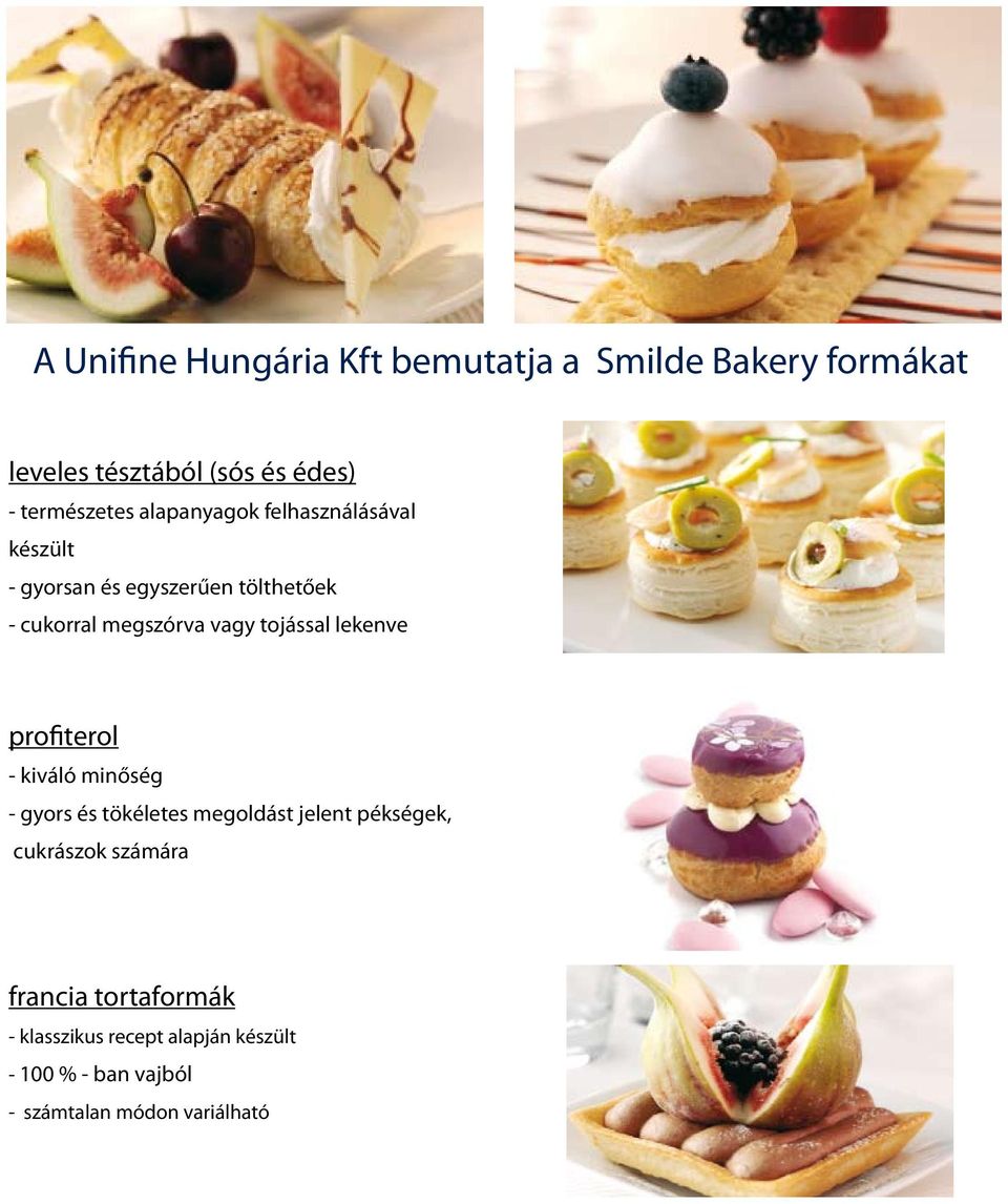 tojással lekenve profiterol - kiváló minőség - gyors és tökéletes megoldást jelent pékségek, cukrászok