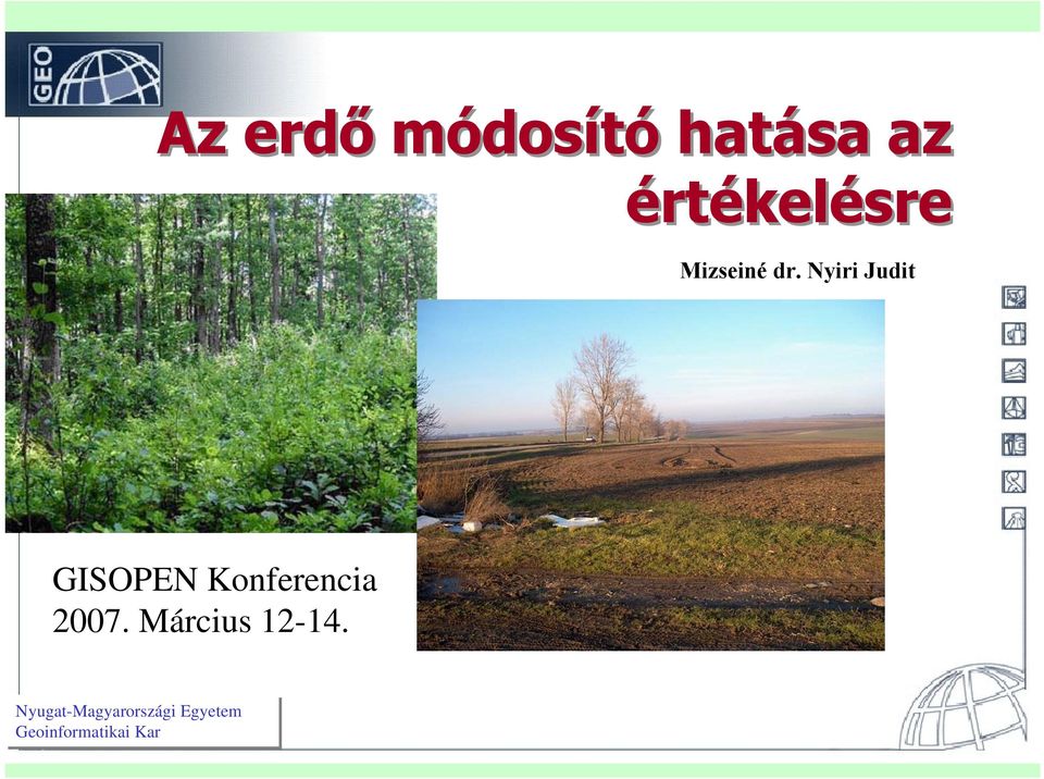 Nyiri Judit GISOPEN Konferencia