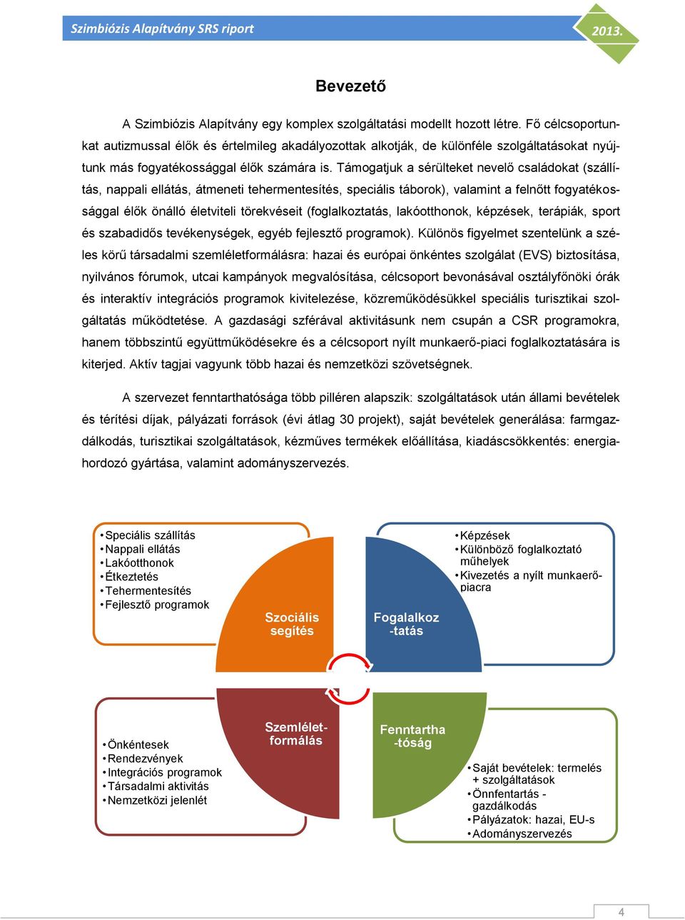 Támogatjuk a sérülteket nevelő családokat (szállítás, nappali ellátás, átmeneti tehermentesítés, speciális táborok), valamint a felnőtt fogyatékossággal élők önálló életviteli törekvéseit