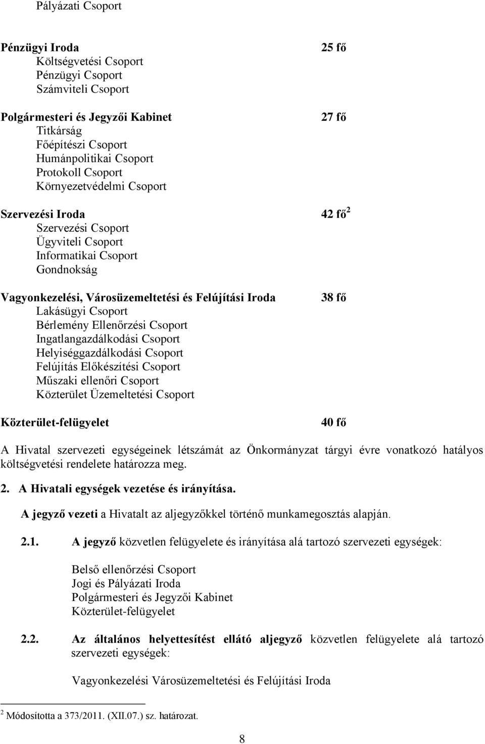 Csoport Bérlemény Ellenőrzési Csoport Ingatlangazdálkodási Csoport Helyiséggazdálkodási Csoport Felújítás Előkészítési Csoport Műszaki ellenőri Csoport Közterület Üzemeltetési Csoport