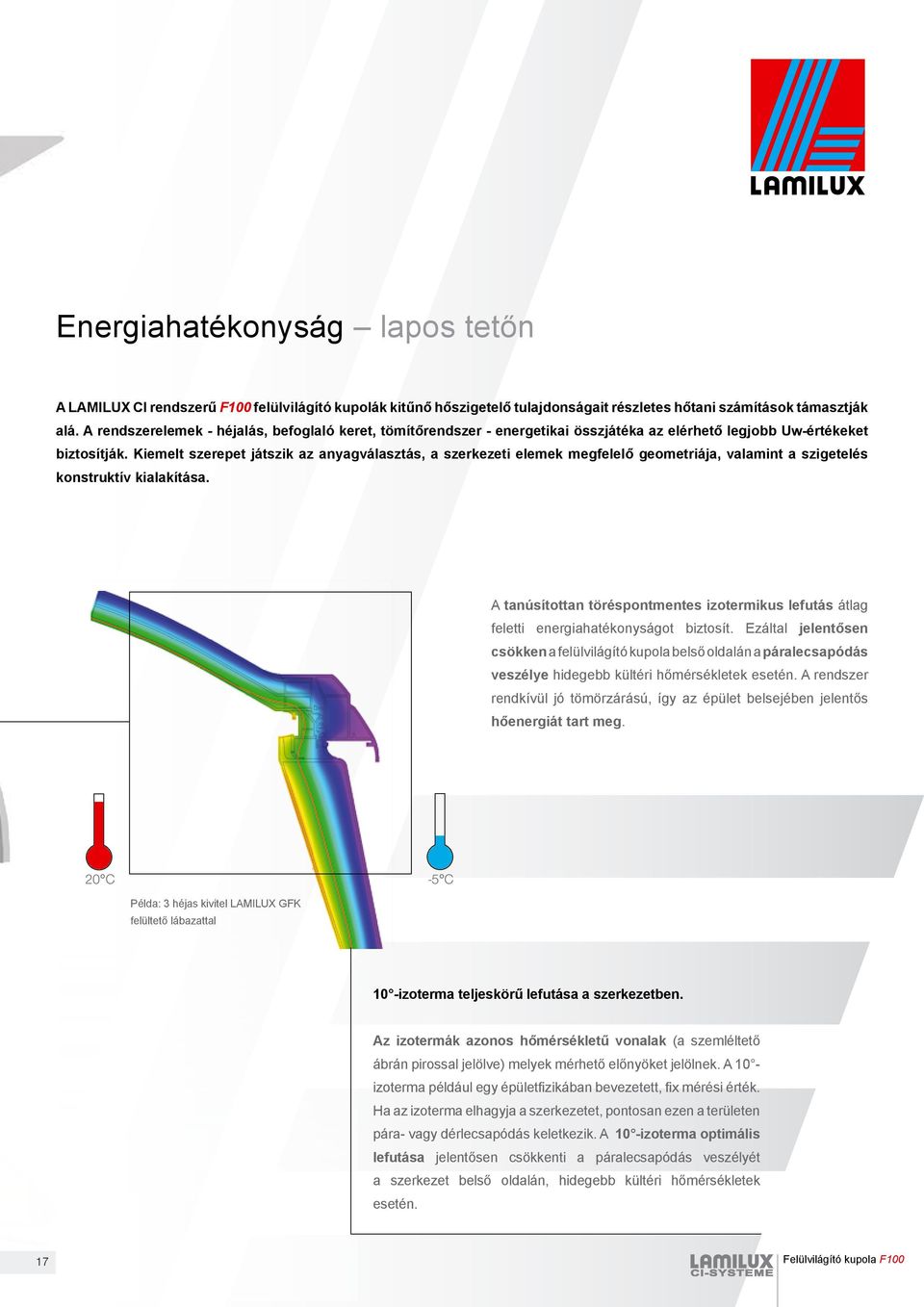 Kiemelt szerepet játszik az anyagválasztás, a szerkezeti elemek megfelelő geometriája, valamint a szigetelés konstruktív kialakítása.