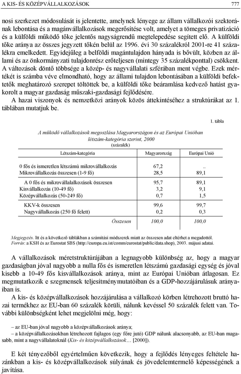 évi 30 százalékról 2001-re 41 százalékra emelkedett.