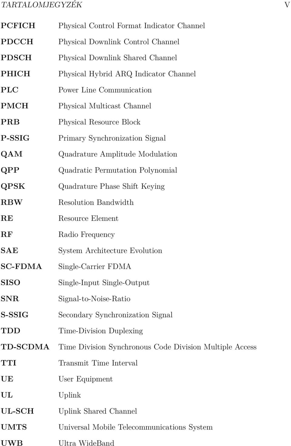 Synchronization Signal Quadrature Amplitude Modulation Quadratic Permutation Polynomial Quadrature Phase Shift Keying Resolution Bandwidth Resource Element Radio Frequency System Architecture