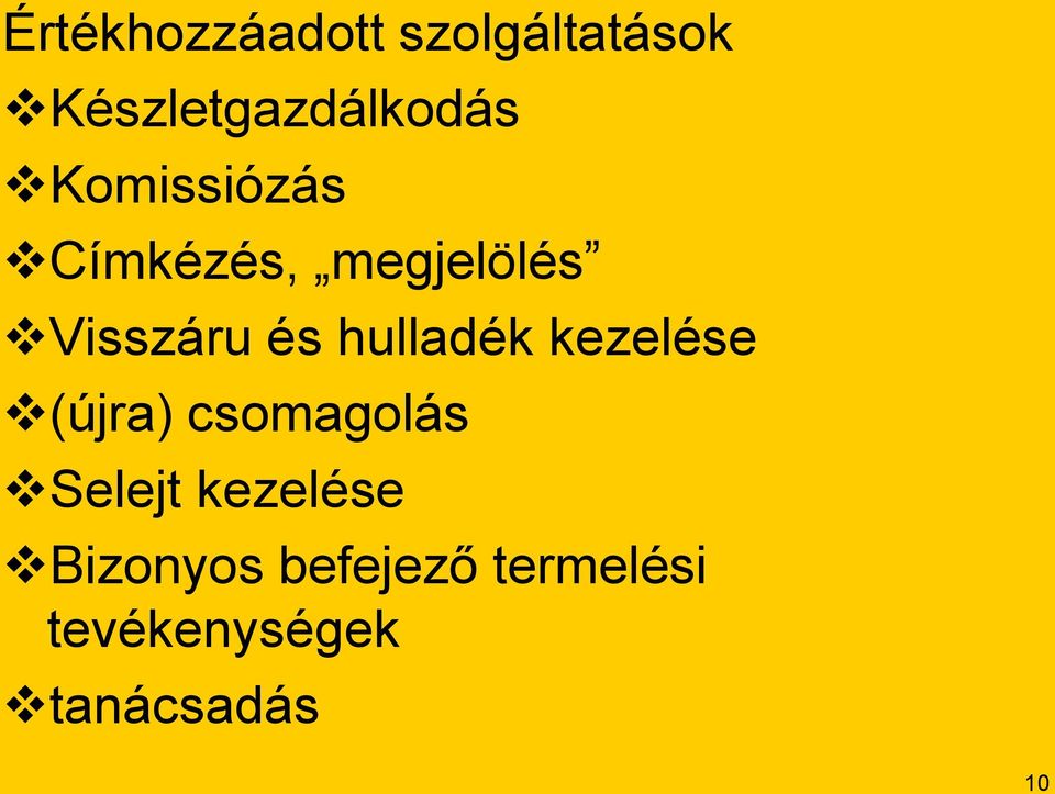 hulladék kezelése (újra) csomagolás Selejt