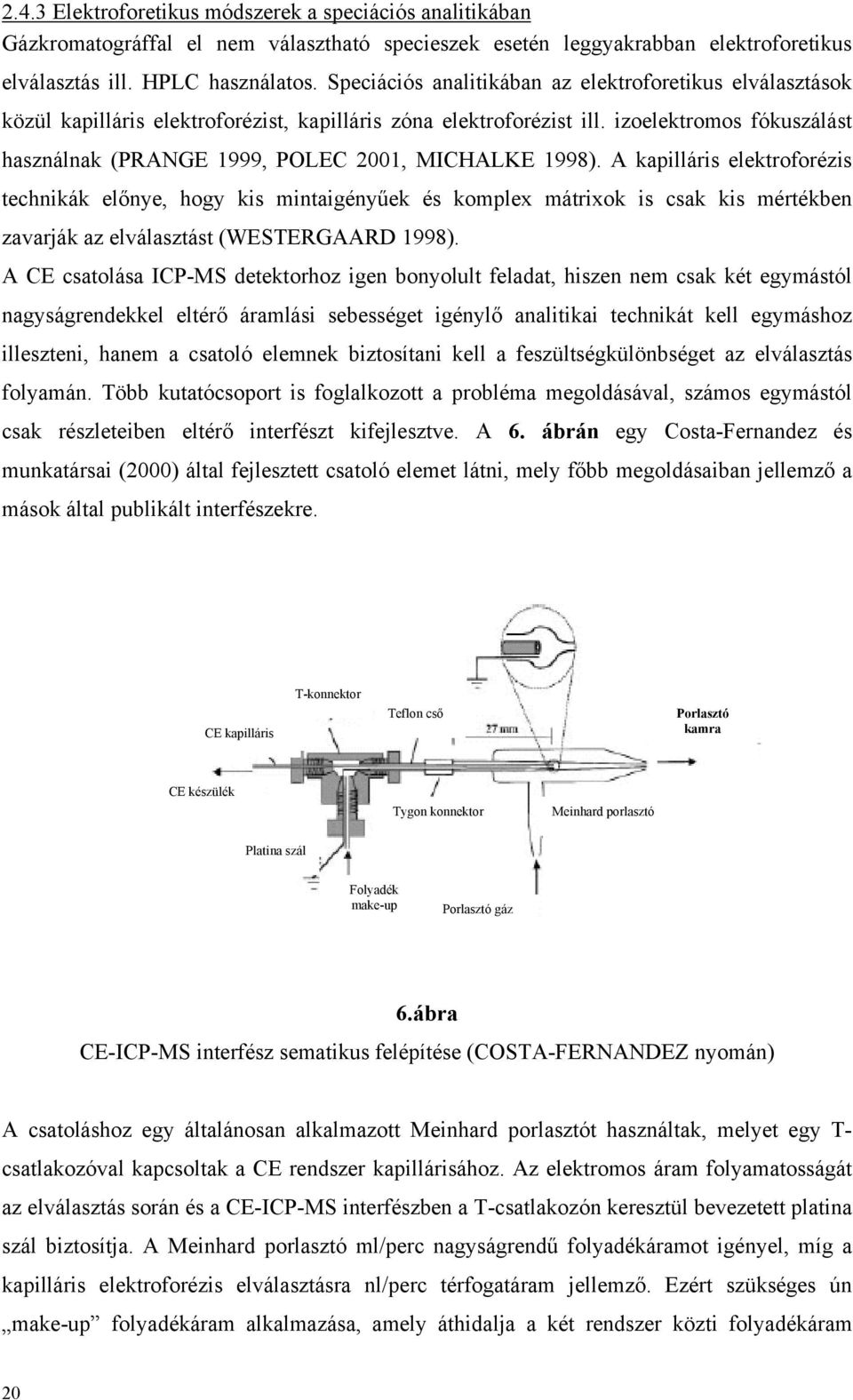 izoelektromos fókuszálást használnak (PRANGE 1999, POLEC 2001, MICHALKE 1998).