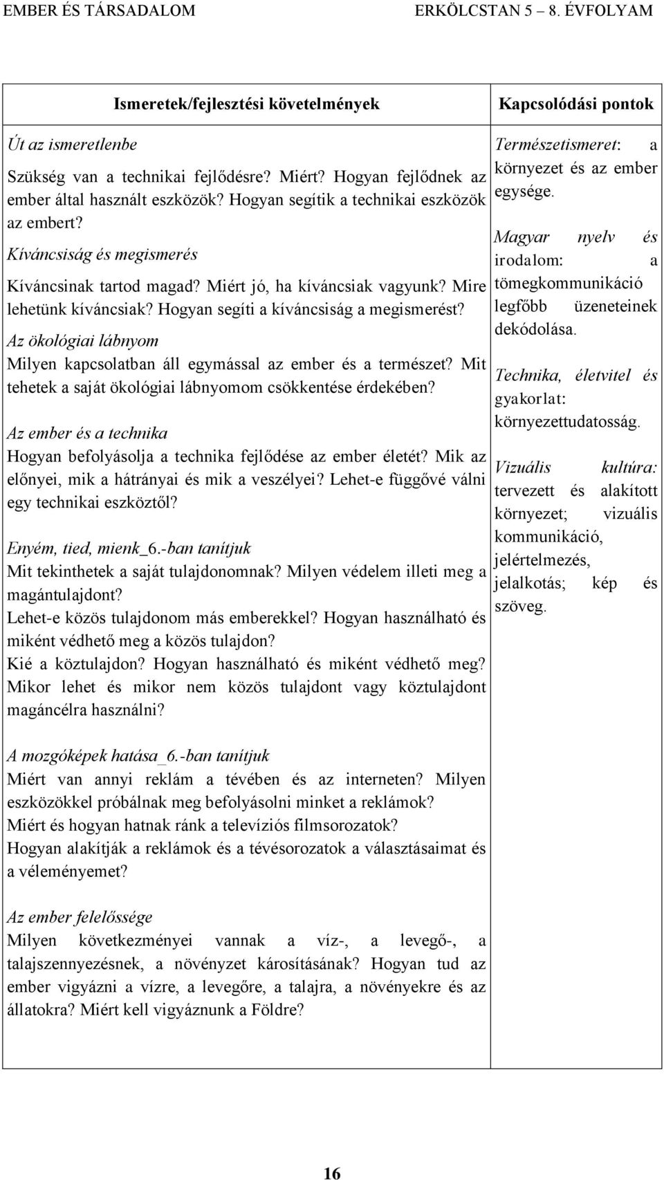 Az ökológiai lábnyom Milyen kapcsolatban áll egymással az ember és a természet? Mit tehetek a saját ökológiai lábnyomom csökkentése érdekében?