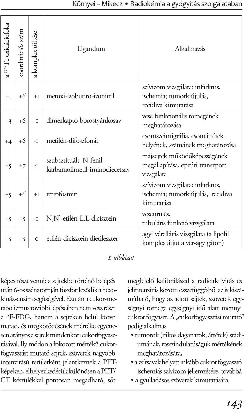 recidiva kimutatása vese funkcionális tömegének meghatározása csontszcintigráfia, csontáttétek helyének, számának meghatározása májsejtek működőképességének megállapítása, epeúti transzport