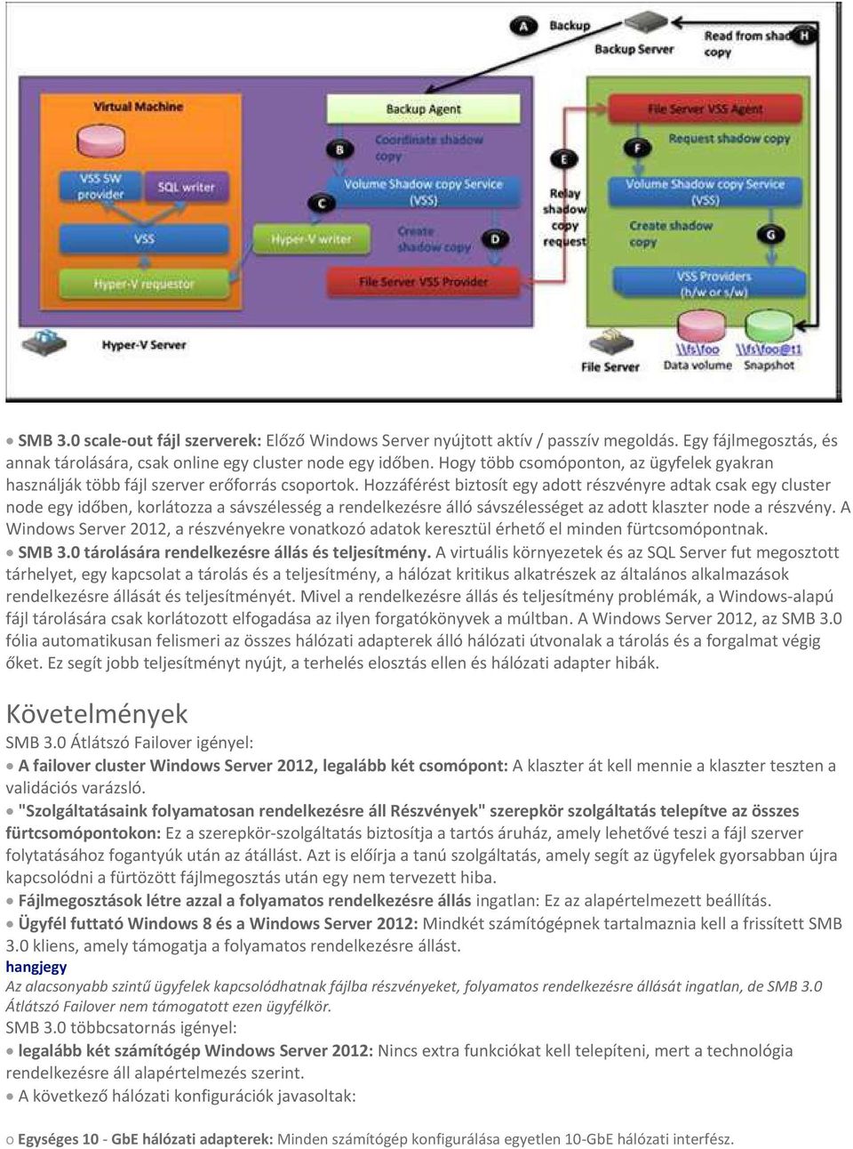 Hozzáférést biztosít egy adott részvényre adtak csak egy cluster node egy időben, korlátozza a sávszélesség a rendelkezésre álló sávszélességet az adott klaszter node a részvény.