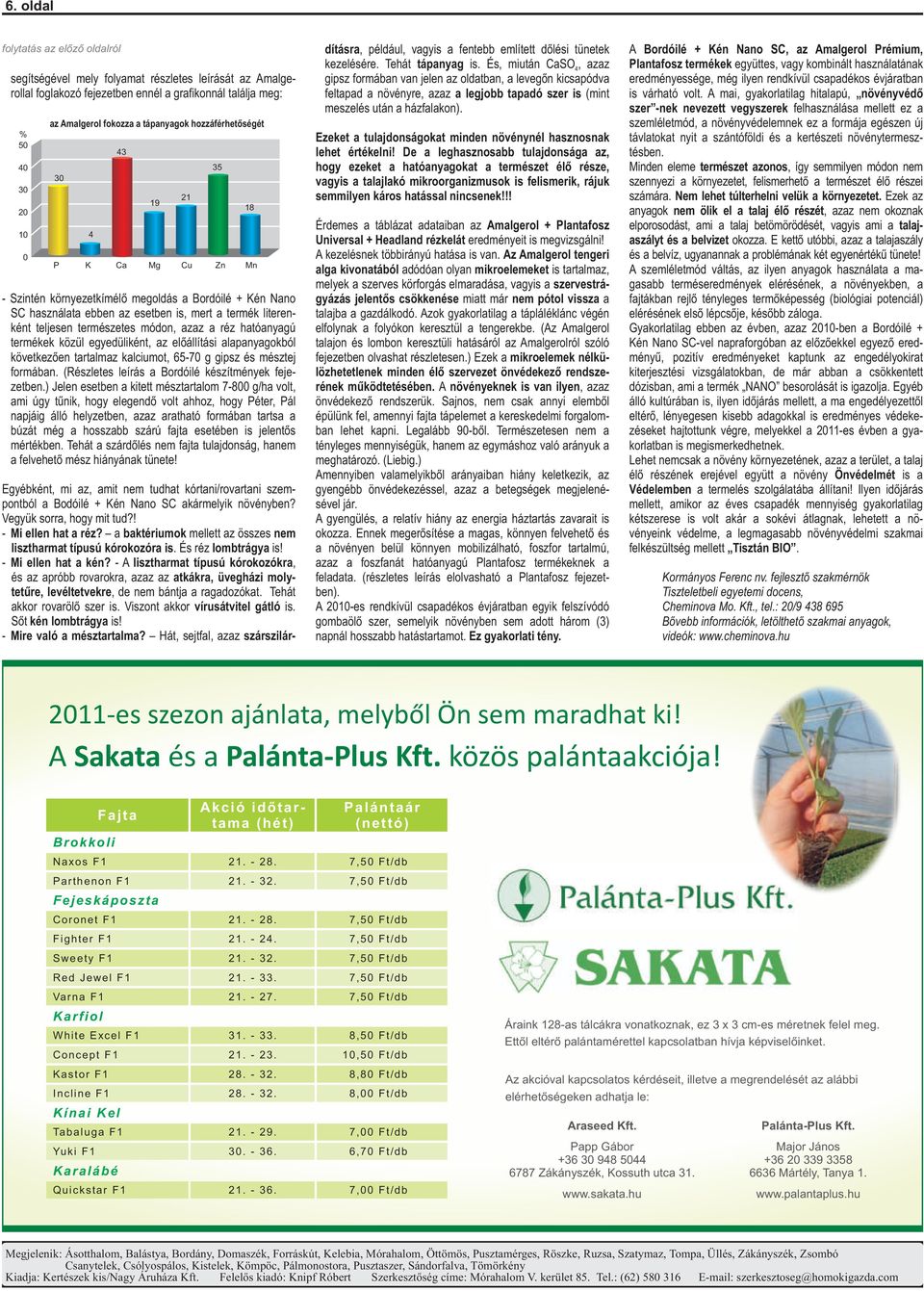 eredményessége, még ilyen rendkívül csapadékos évjáratban rollal foglakozó fejezetben ennél a grafikonnál találja meg: feltapad a növényre, azaz a legjobb tapadó szer is (mint is várható volt.