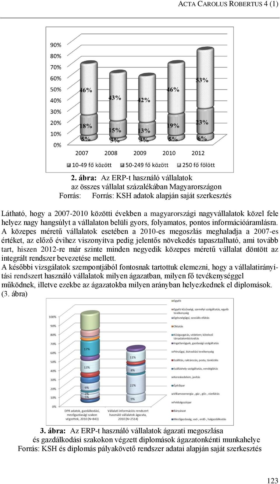 nagyvállalatok közel fele helyez nagy hangsúlyt a vállalaton belüli gyors, folyamatos, pontos információáramlásra.