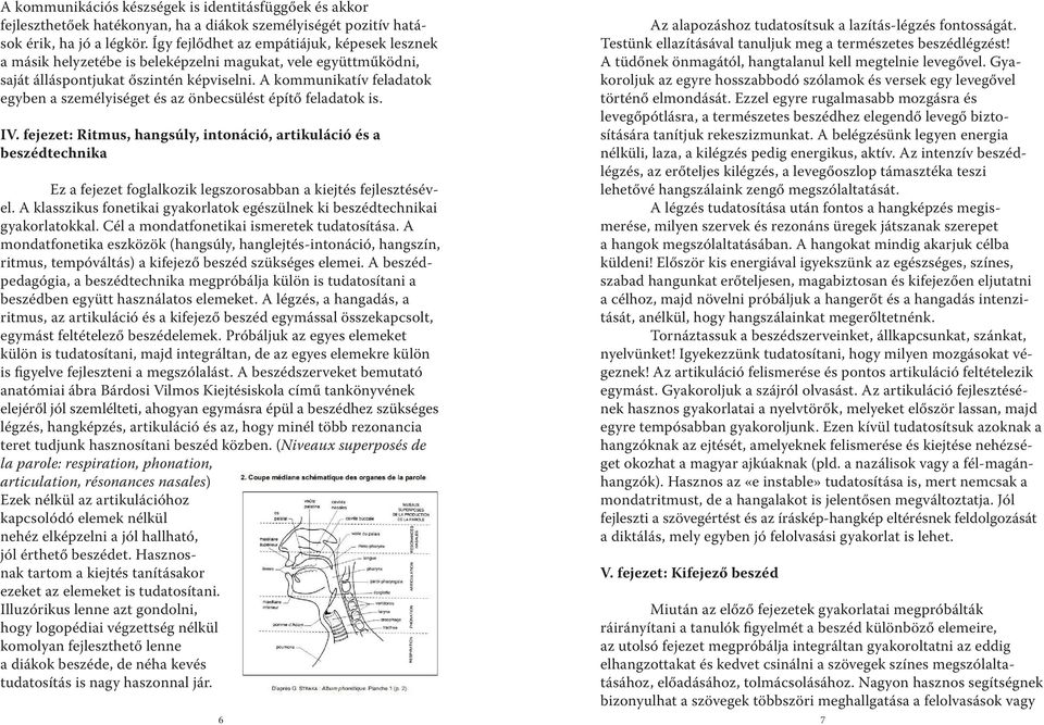 A kommunikatív feladatok egyben a személyiséget és az önbecsülést építő feladatok is. IV.