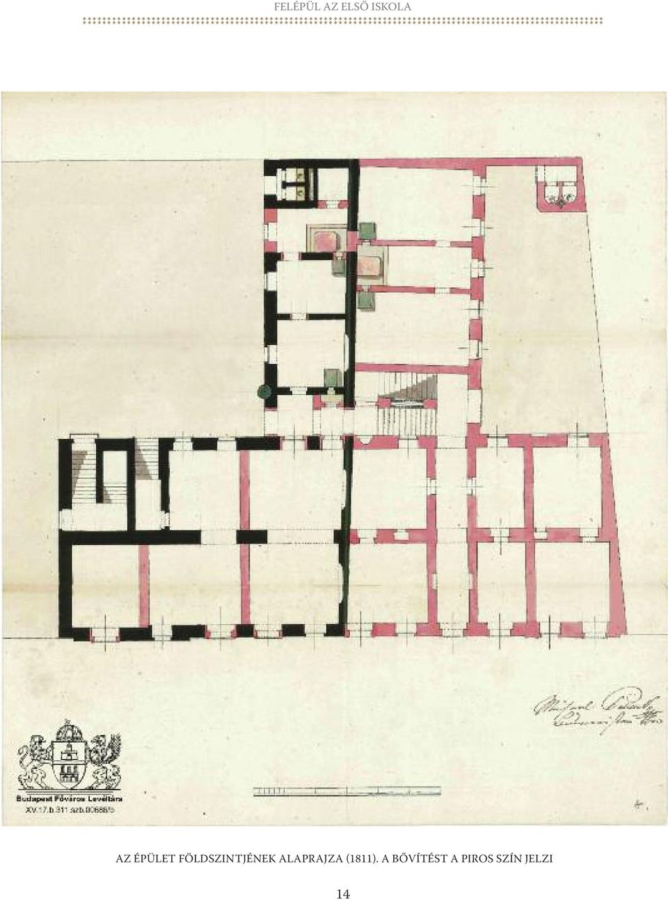 alaprajza (1811).