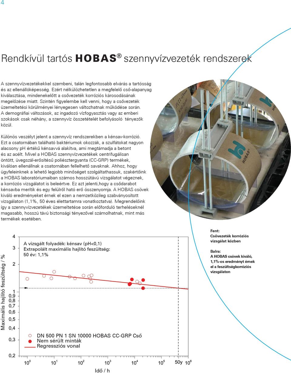 Szintén figyelembe kell venni, hogy a csővezeték üzemeltetési körülményei lényegesen változhatnak működése során.