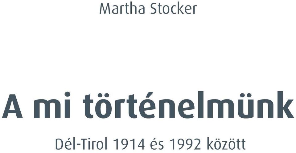 történelmünk