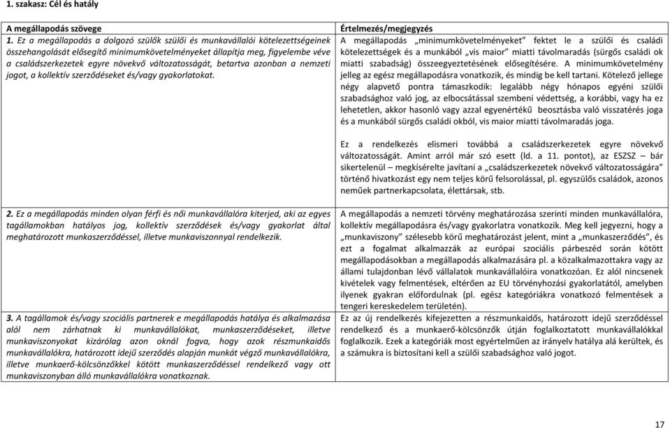 változatosságát, betartva azonban a nemzeti jogot, a kollektív szerződéseket és/vagy gyakorlatokat.