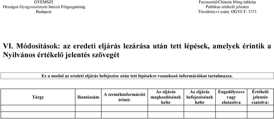 vonatkozó információkat tartalmazza.