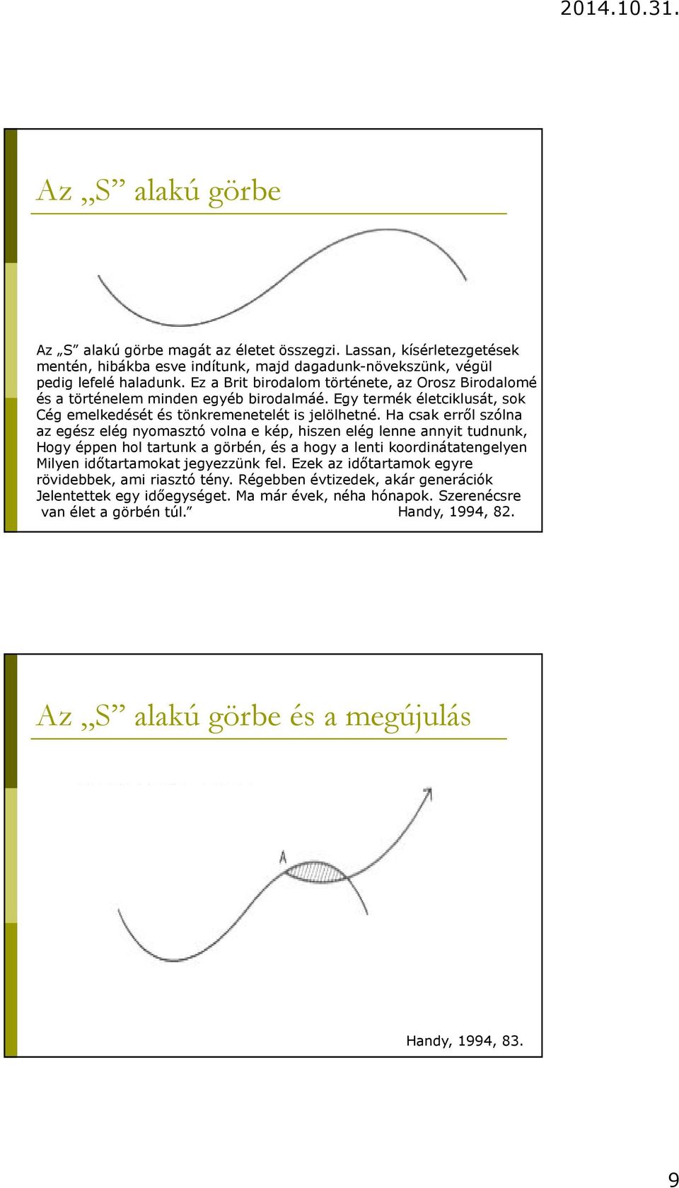 Ha csak erről szólna az egész elég nyomasztó volna e kép, hiszen elég lenne annyit tudnunk, Hogy éppen hol tartunk a görbén, és a hogy a lenti koordinátatengelyen Milyen időtartamokat jegyezzünk fel.