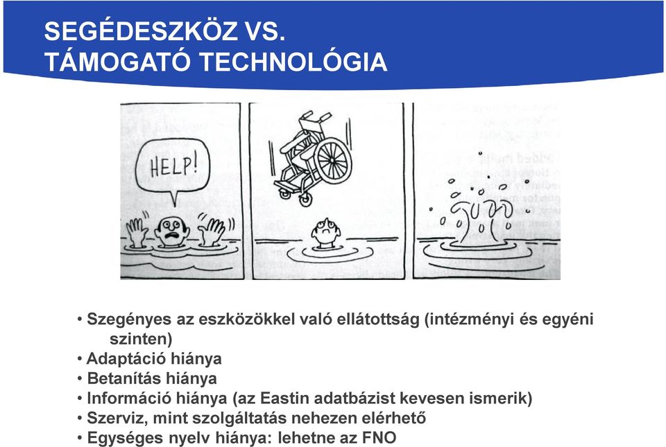 (intézményi és egyéni szinten) Adaptáció hiánya Betanítás hiánya