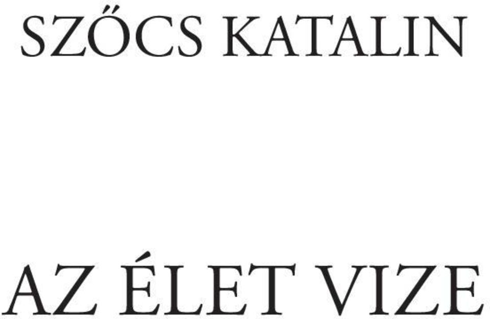 AZ ÉLET