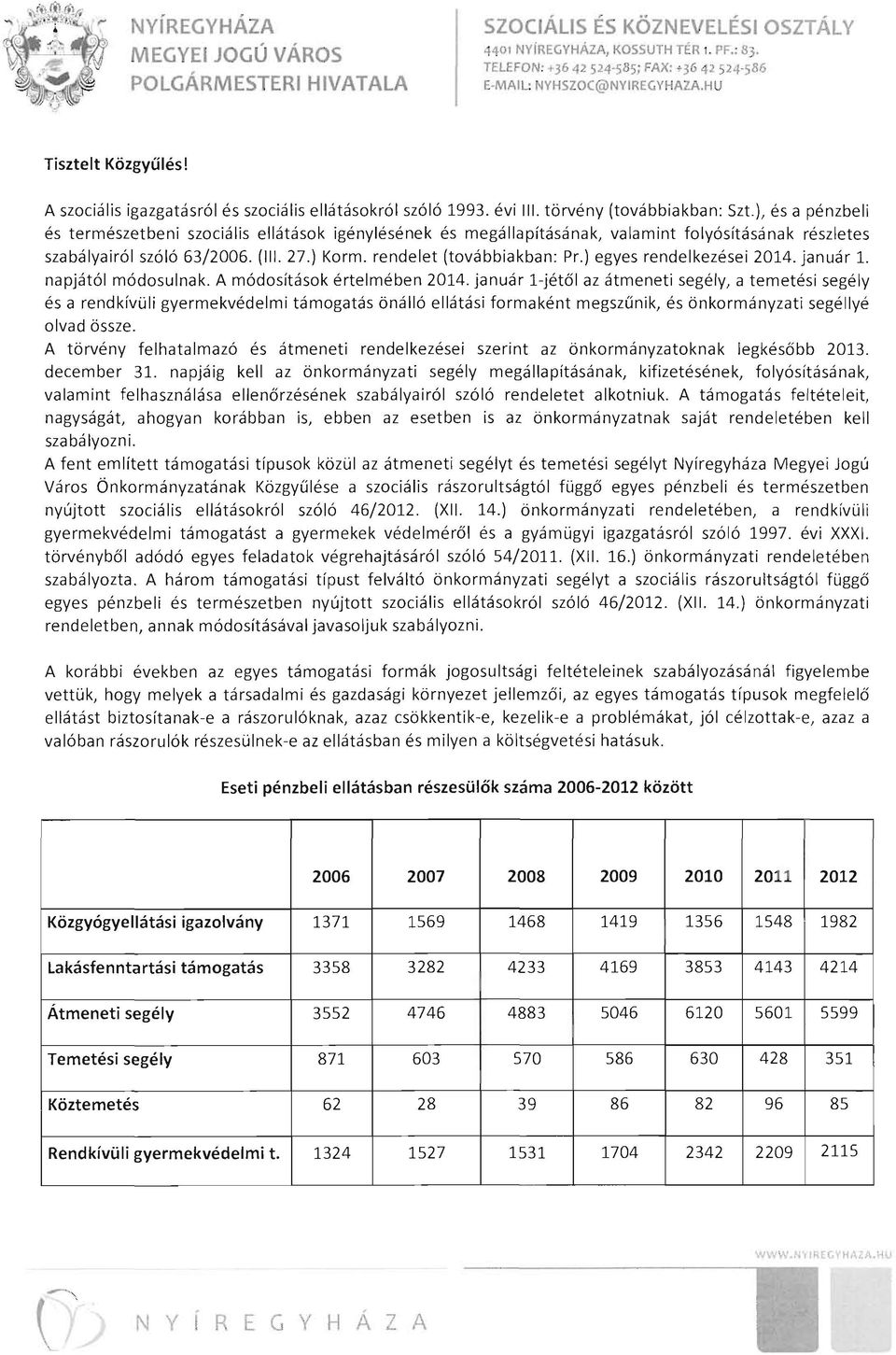 ) Korm. rendelet (továbbiakban: Pr.) egyes rendelkezései 2014. január 1. napjától módosulnak. A módosítások értelmében 2014.