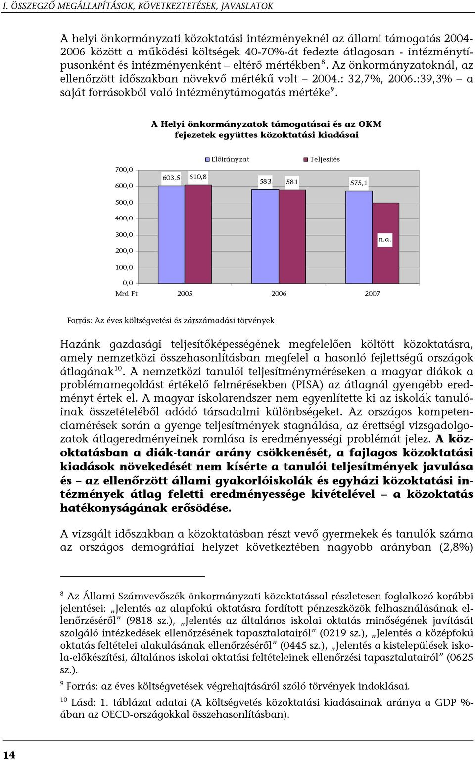 :39,3% a saját forrásokból való intézménytámogatás mértéke 9.