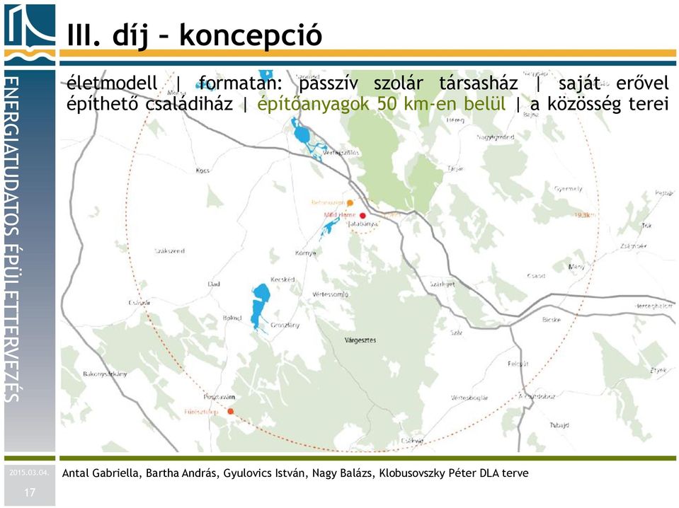 családiház építőanyagok 50 km-en belül a közösség terei 17 Antal