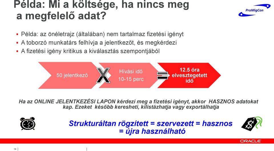 fizetési igény kritikus a kiválasztás szempontjából 50 jelentkező Hívási idő 10-15 perc 12.