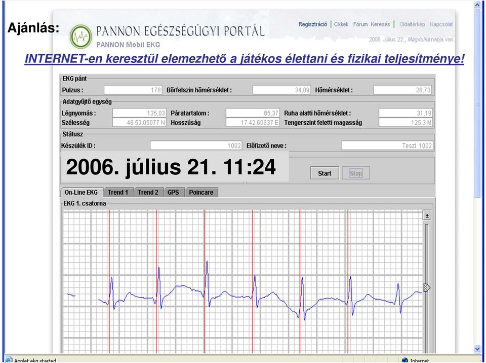 játékos élettani és fizikai