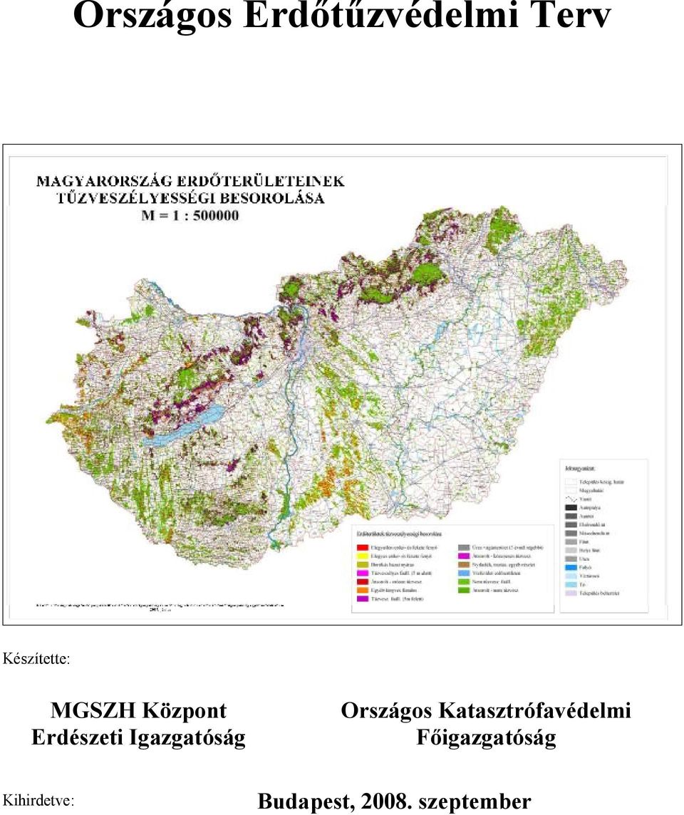 Igazgatóság Országos Katasztrófavédelmi