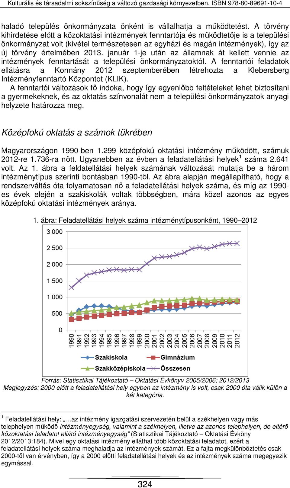 értelmében 2013. január 1-je után az államnak át kellett vennie az intézmények fenntartását a települési önkormányzatoktól.