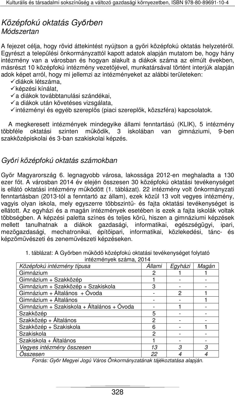 vezetőjével, munkatársával történt interjúk alapján adok képet arról, hogy mi jellemzi az intézményeket az alábbi területeken: diákok létszáma, képzési kínálat, a diákok továbbtanulási szándékai, a