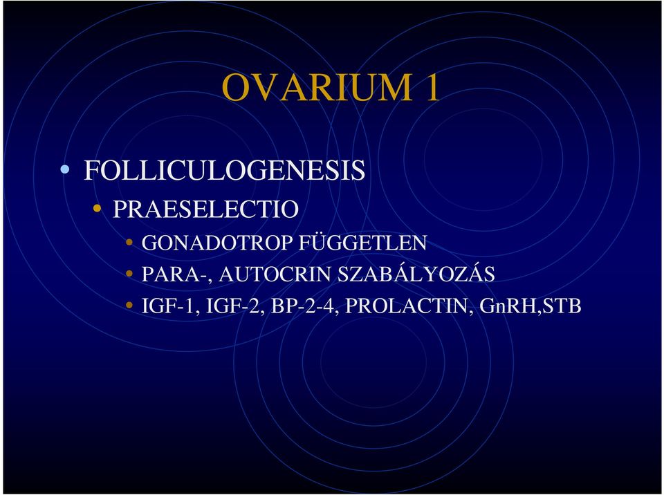 FÜGGETLEN PARA-, AUTOCRIN