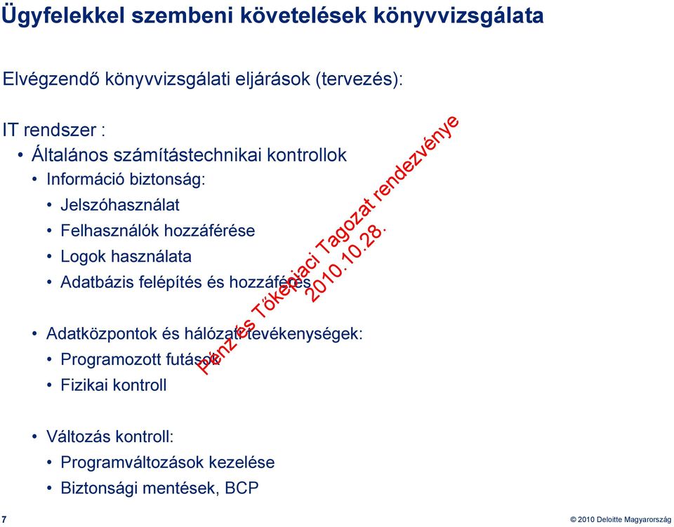 Adatbázis felépítés és hozzáférés Adatközpontok és hálózati tevékenységek: Programozott