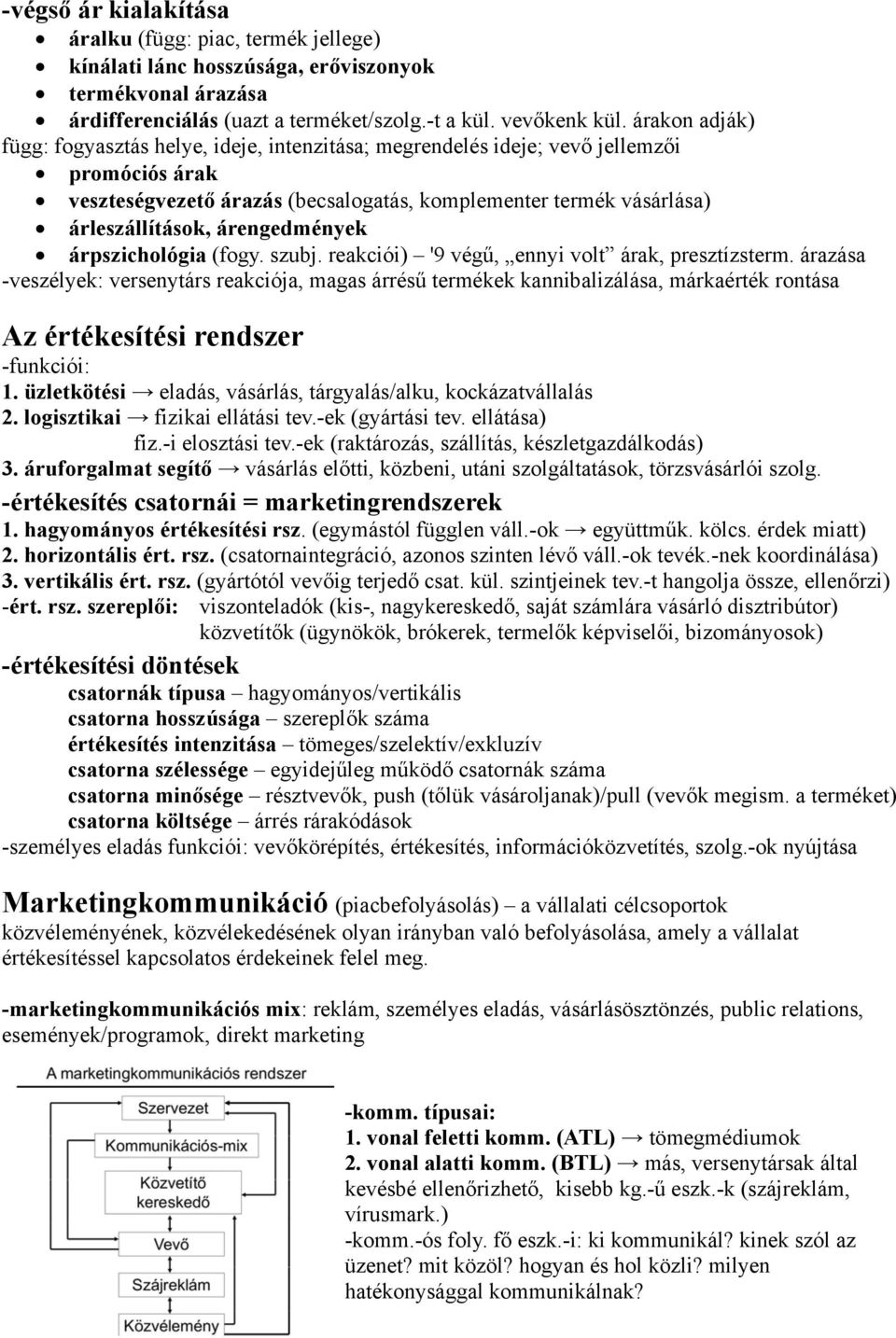 árengedmények árpszichológia (fogy. szubj. reakciói) '9 végű, ennyi volt árak, presztízsterm.