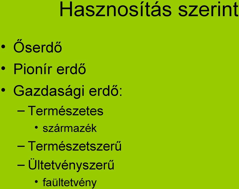 Természetes származék