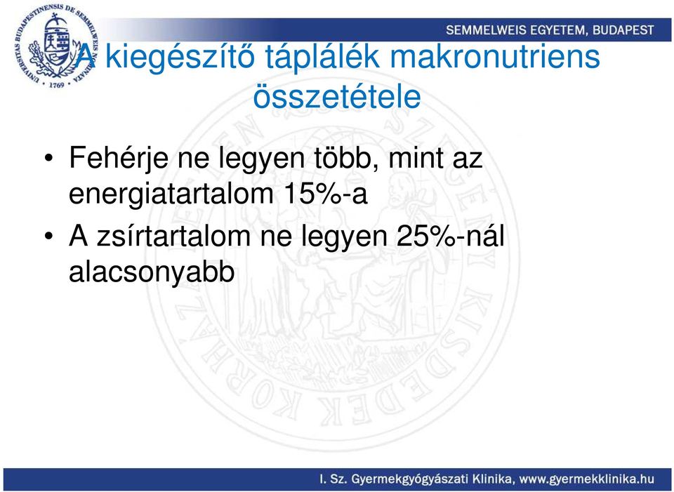 mint az energiatartalom 15%-a A