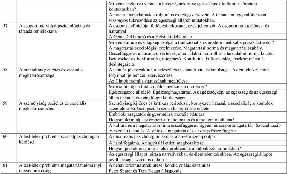 A modern társadalmak strukturális és rétegszerkezete. A társadalmi egyenlőtlenségi viszonyok tükröződése az egészségi állapot mutatókban. A csoport definíciója, fejlődési fokozatai, ezek jellemzői.