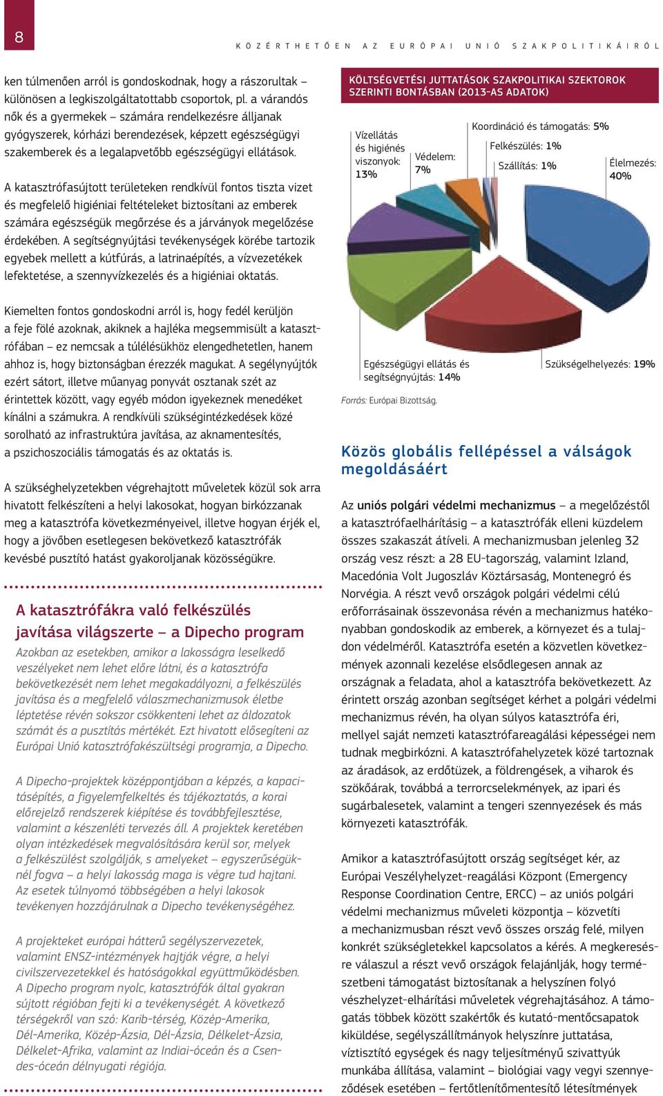 A katasztrófasújtott területeken rendkívül fontos tiszta vizet és megfelelő higiéniai feltételeket biztosítani az emberek számára egészségük megőrzése és a járványok megelőzése érdekében.