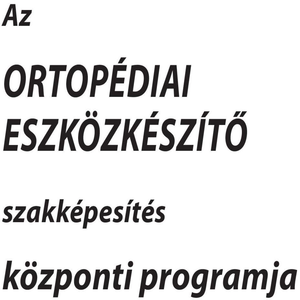 szakképesítés