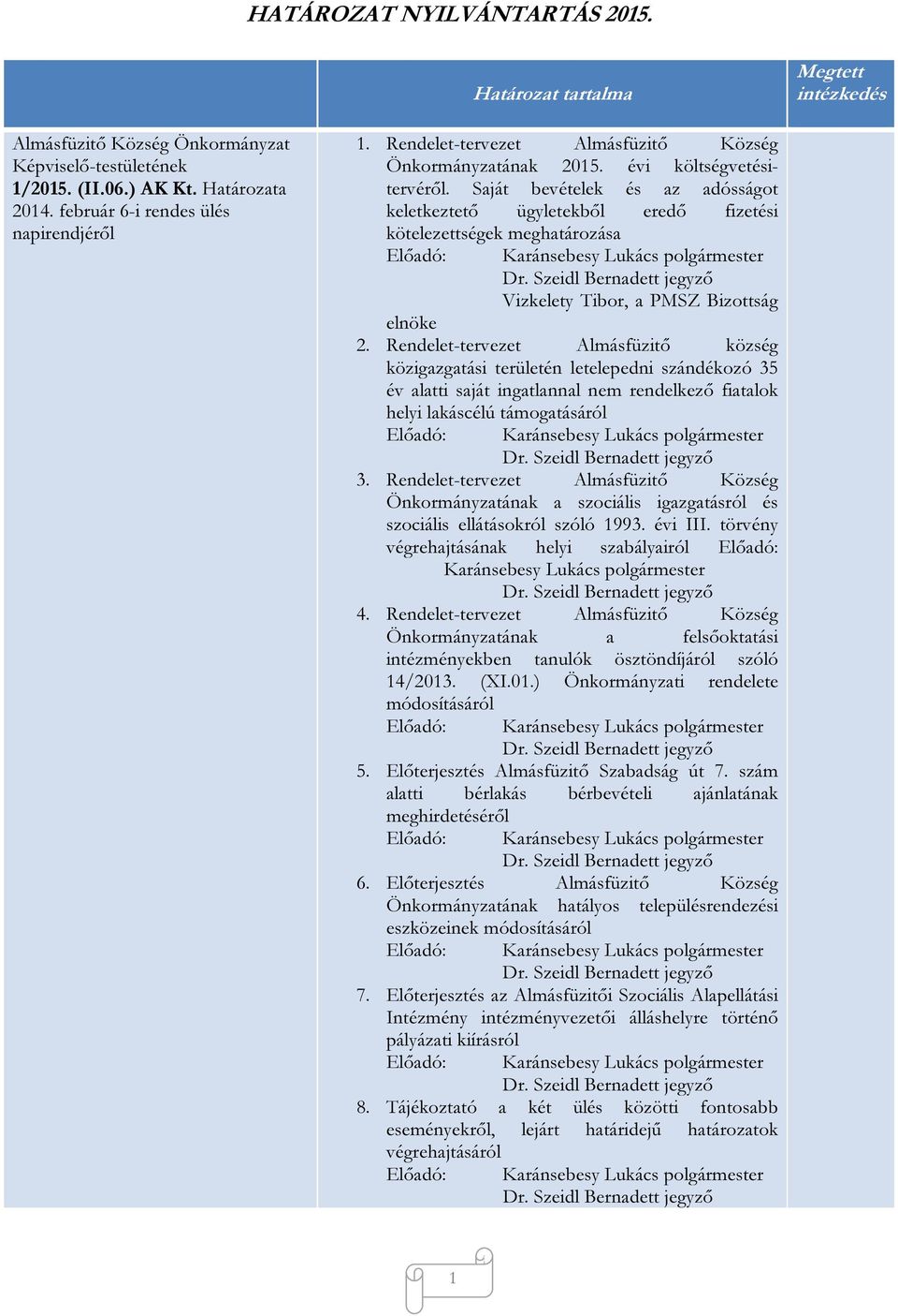 Rendelet-tervezet Almásfüzitő község közigazgatási területén letelepedni szándékozó 35 év alatti saját ingatlannal nem rendelkező fiatalok helyi lakáscélú támogatásáról 3.