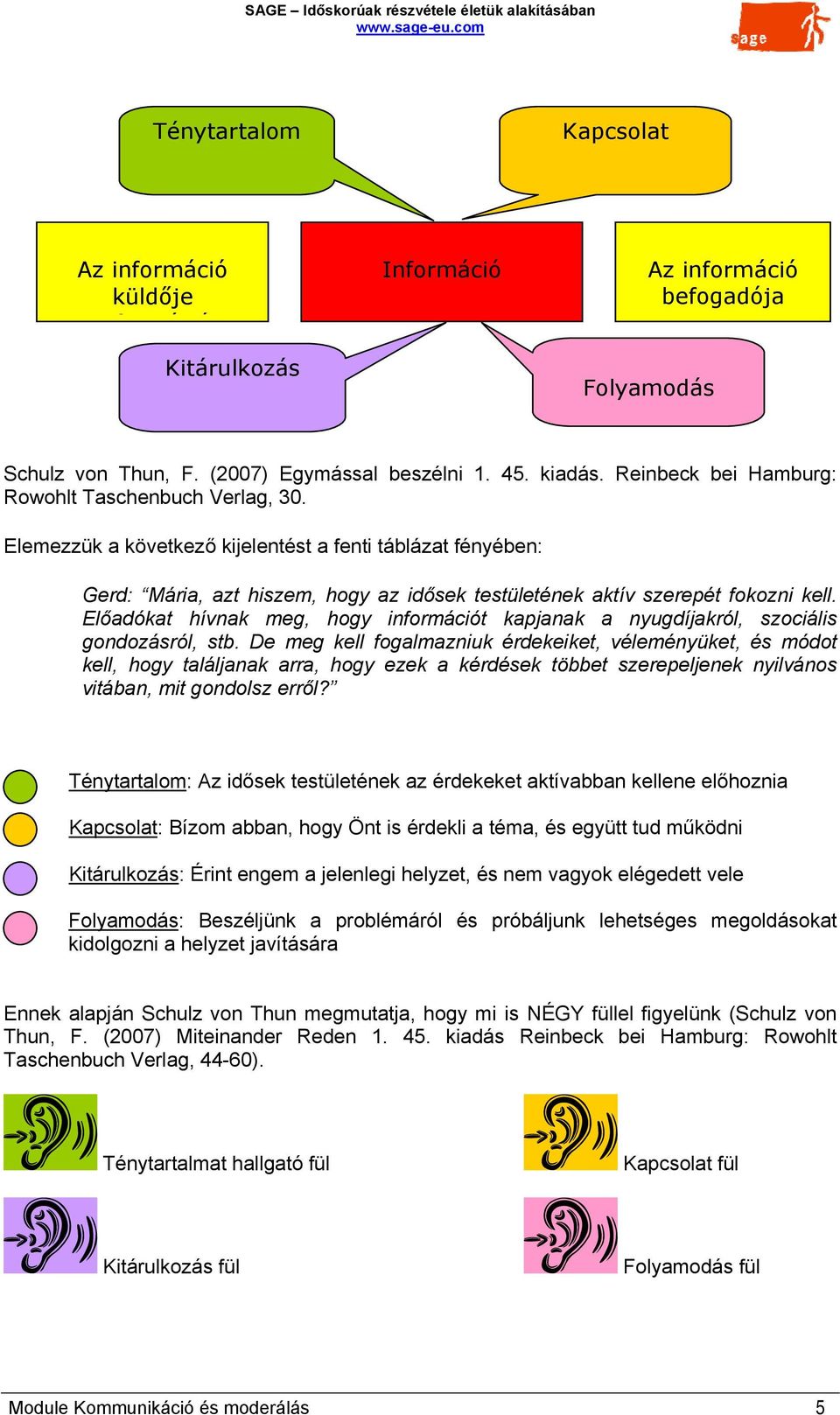 Előadókat hívnak meg, hogy információt kapjanak a nyugdíjakról, szociális gondozásról, stb.