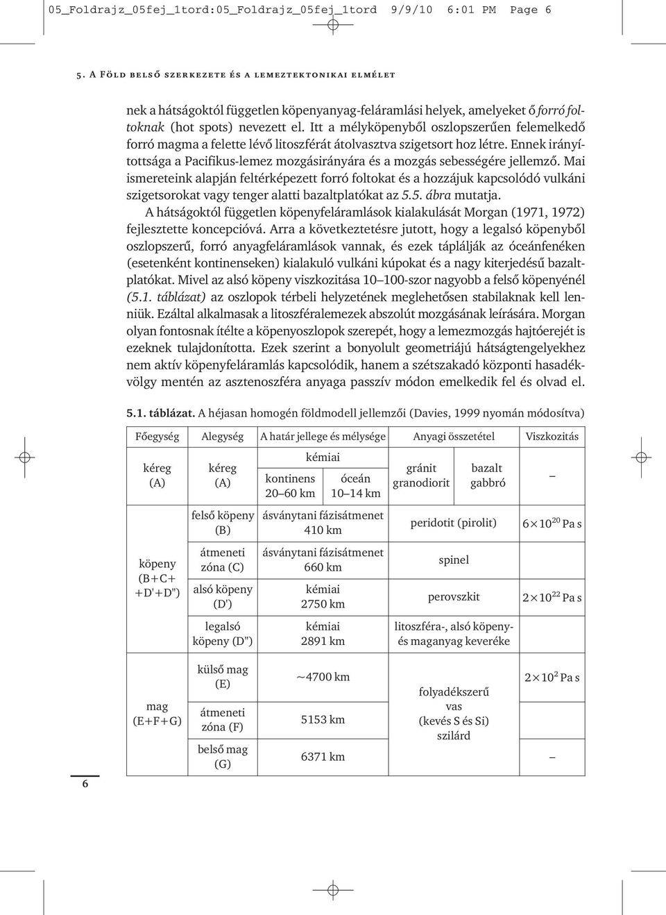 Itt a mélyköpenybôl oszlopszerûen felemelkedô forró magma a felette lévô litoszférát átolvasztva szigetsort hoz létre.