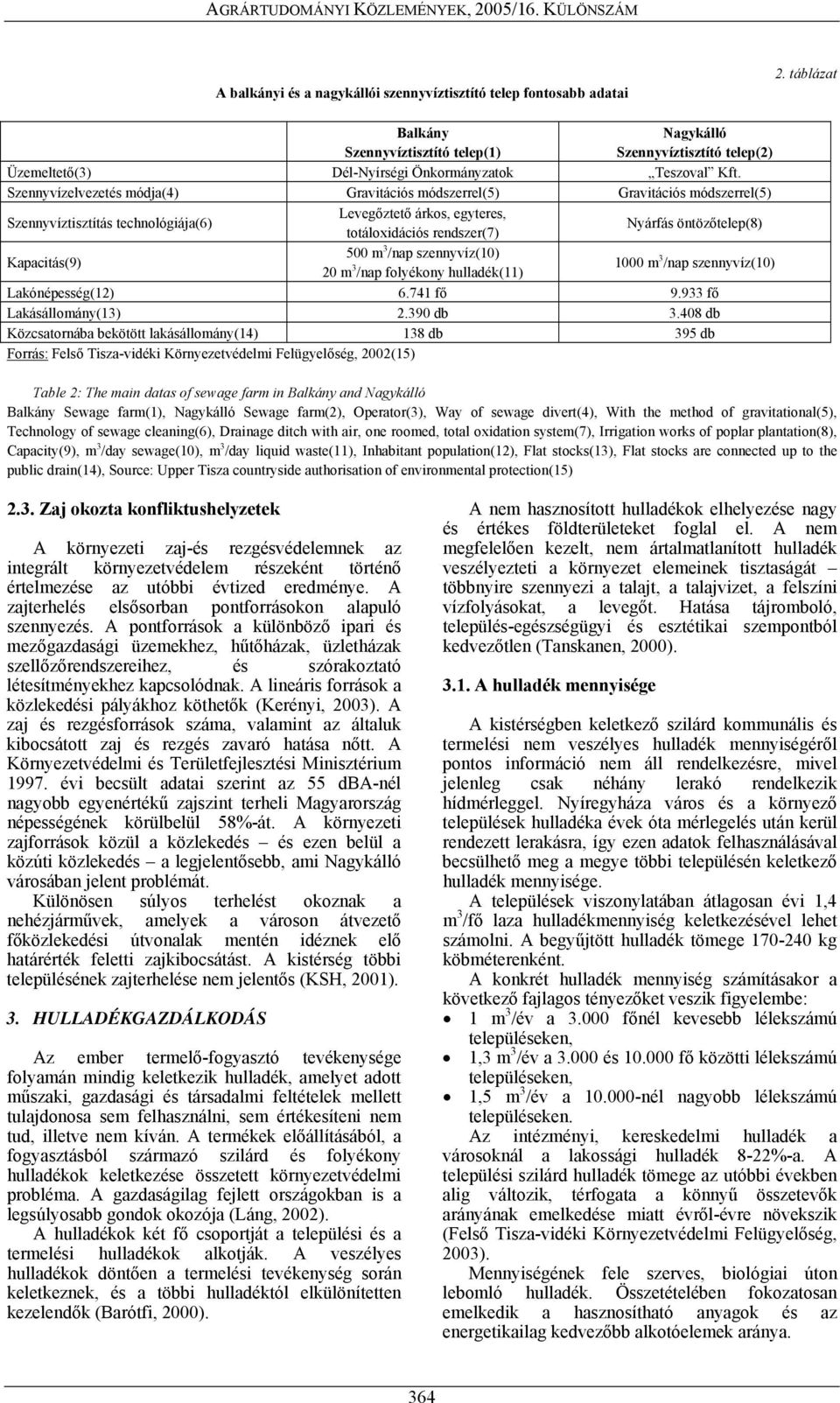 Szennyvízelvezetés módja(4) Gravitációs módszerrel(5) Gravitációs módszerrel(5) Szennyvíztisztítás technológiája(6) Levegőztető árkos, egyteres, totáloxidációs rendszer(7) Nyárfás öntözőtelep(8)