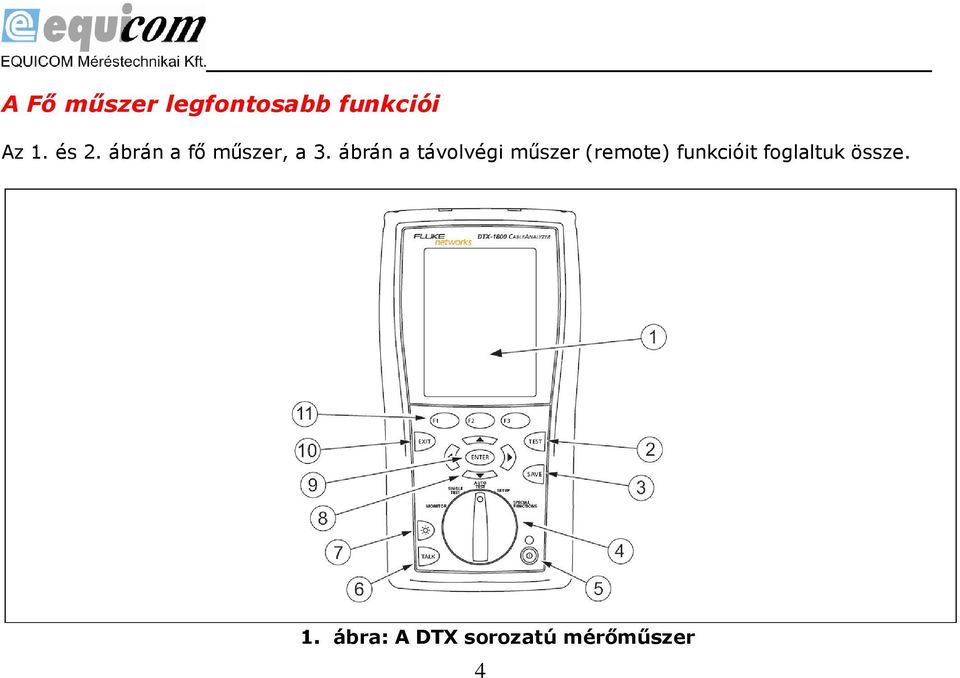 ábrán a távolvégi műszer (remote)