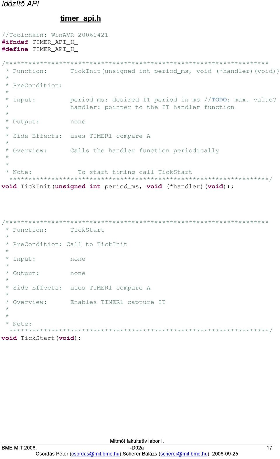 period_ms: desired IT period in ms //TODO: max. value?