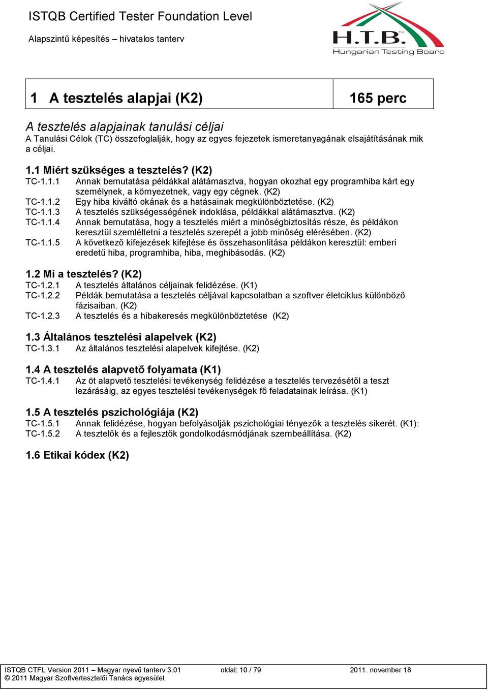 (K2) Egy hiba kiváltó kának és a hatásainak megkülönböztetése. (K2) A tesztelés szükségességének indklása, példákkal alátámasztva.