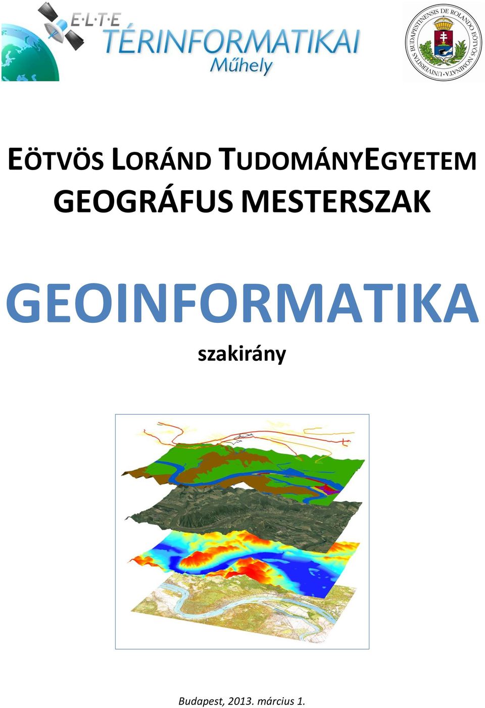 MESTERSZAK GEOINFORMATIKA