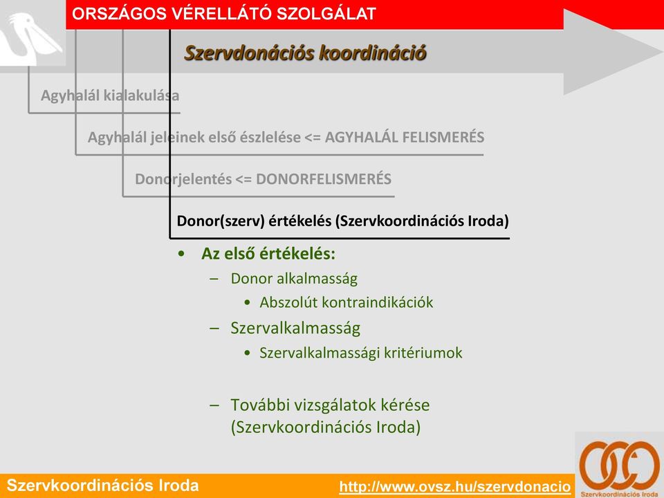 Donor(szerv) értékelés () Az első értékelés: Donor alkalmasság Abszolút