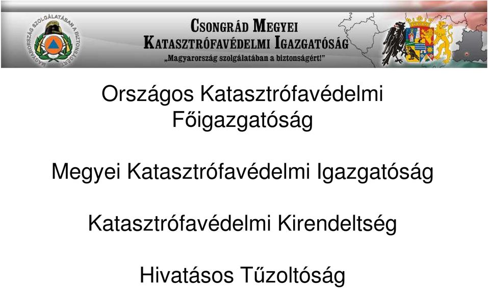 Katasztrófavédelmi Igazgatóság